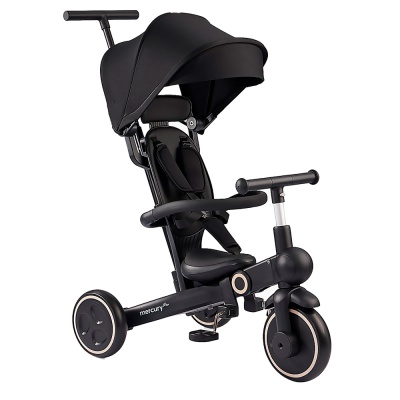Велосипед трёхколёсный Happy Baby Mercury Pro 50047 black 1